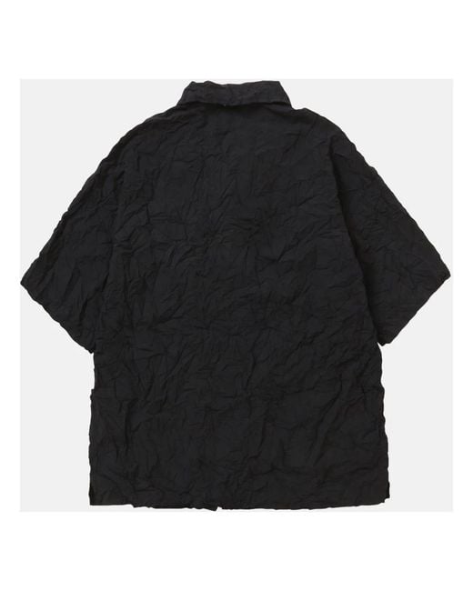 And Wander Black Short Sleeve Shirts for men
