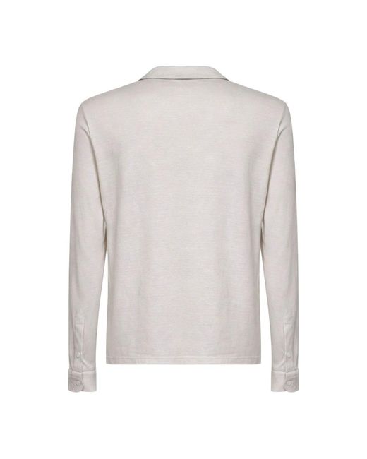 D4.0 White Polo Shirts for men