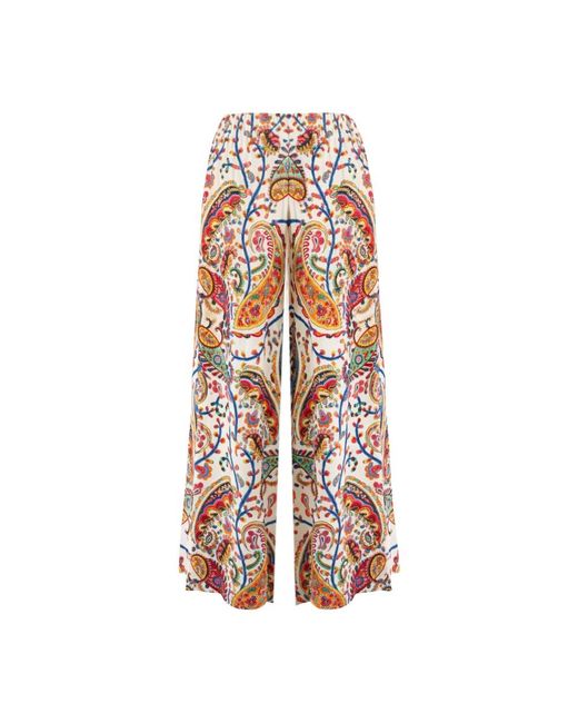 Etro Metallic Wide Trousers