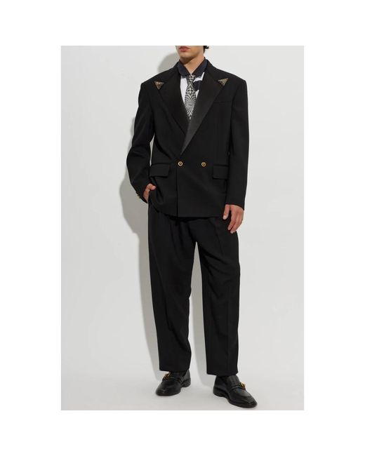 Blazers Versace pour homme en coloris Black