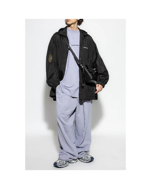 Balenciaga Black Light Jackets for men