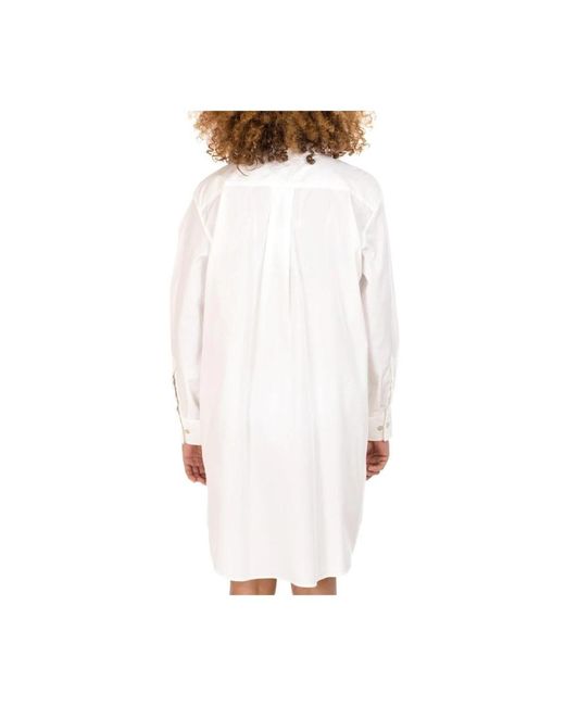 Marella White Shirt dresses