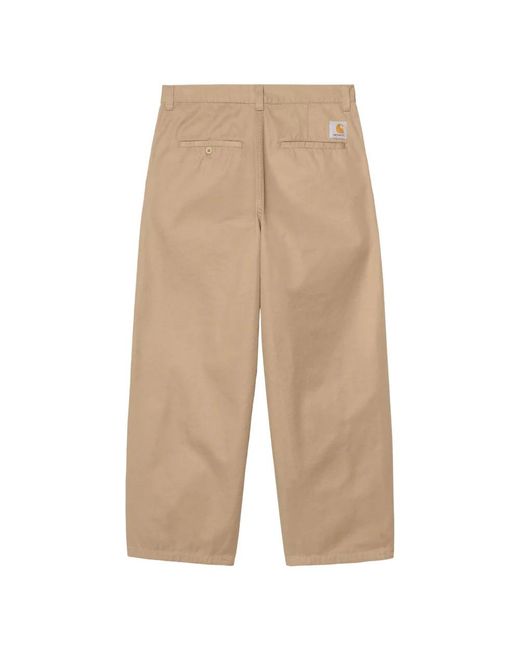 Carhartt Natural Straight Trousers for men