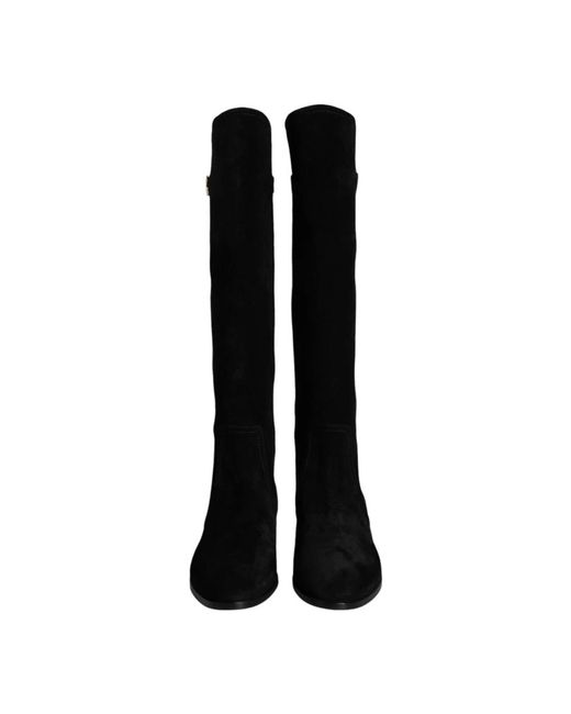 Dolce & Gabbana Black High Boots