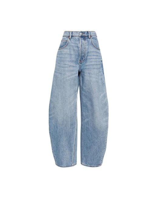 Alexander Wang Blue Loose-Fit Jeans