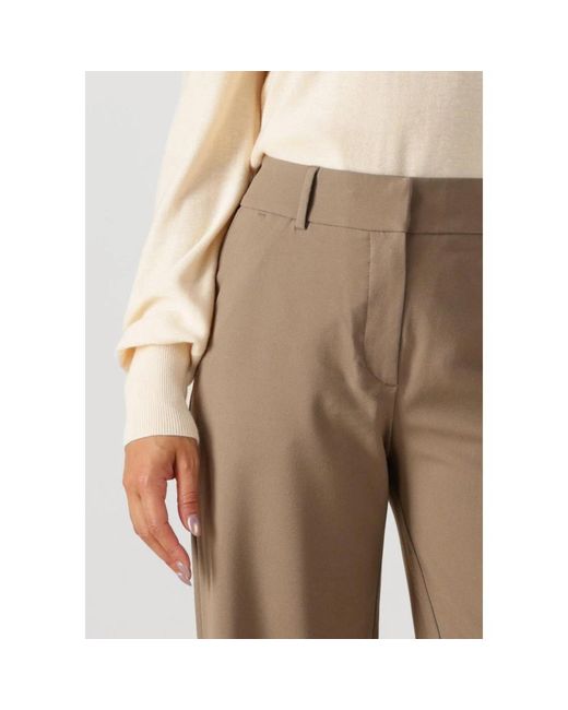 Fiveunits Broeken Neopreen Pantalon Voor Herfst/Winter in het Natural