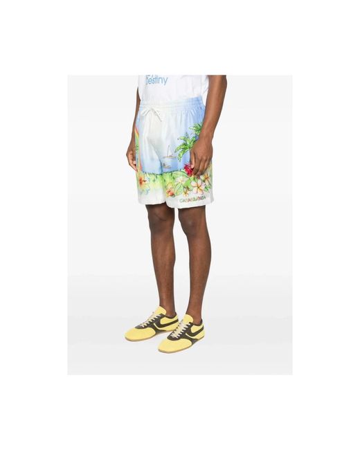 Casablanca Blue Beachwear for men