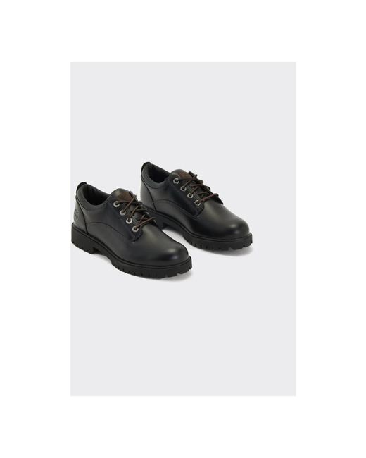 Timberland Stringata Heritage Full Grain in Black für Herren