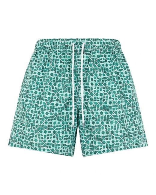 Fedeli Green Beachwear for men