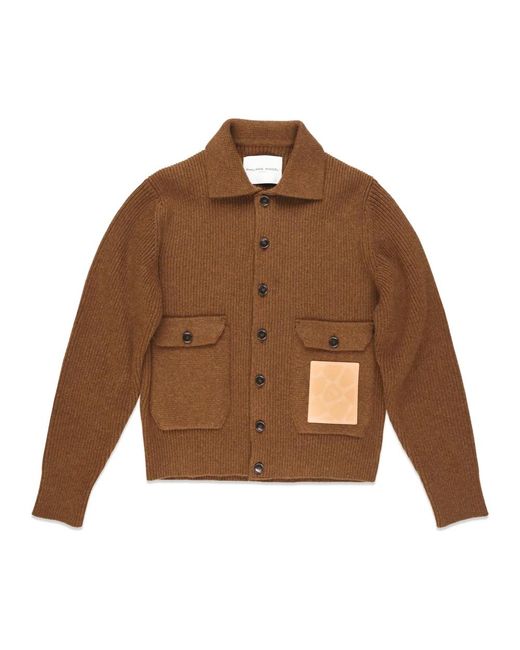 Cardigans Philippe Model de hombre de color Brown