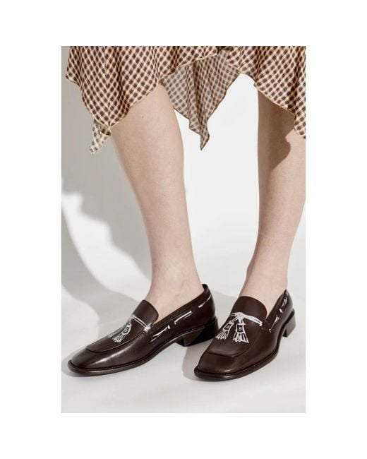 Acne Black Loafers