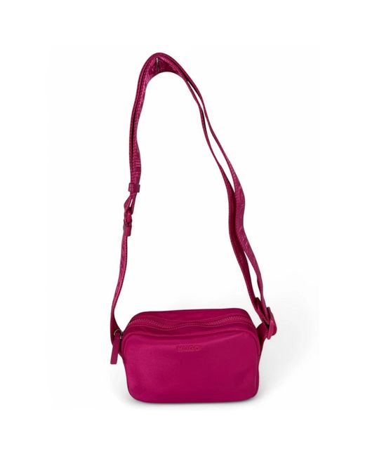 HUGO Red Crossbody Tasche Mit Logogurt