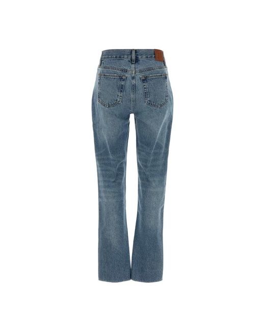 Anine Bing Blue Flared Jeans