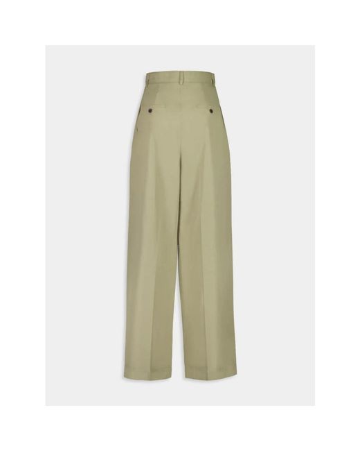 LaDoubleJ Green Wide Trousers