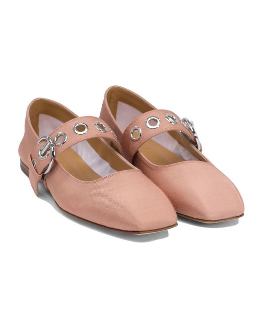 Ballerinas Aeyde en coloris Pink