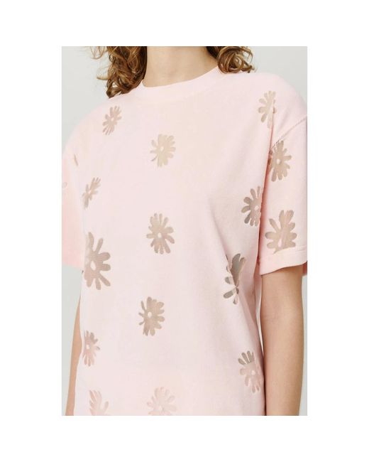 Soulland Pink Blumenbrand samt t-shirt