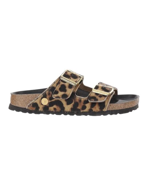 Birkenstock Brown Sliders