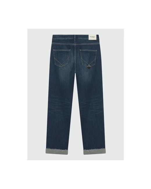 Straight Jeans di Roy Rogers in Blu Lyst