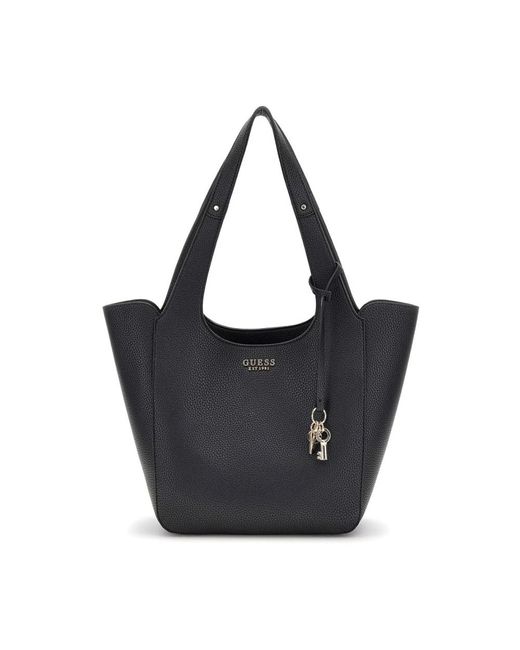 Guess Black Shoulder Bags