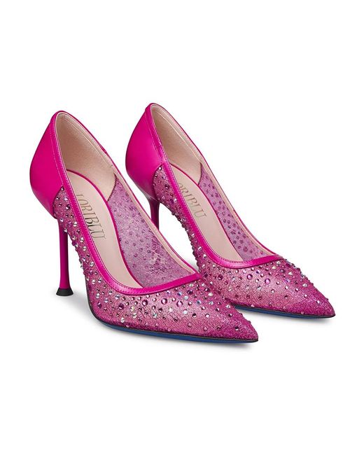 Loriblu Pink Jewel Pump