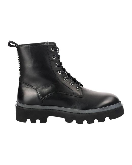 Lace-Up Boots DSquared² pour homme en coloris Black