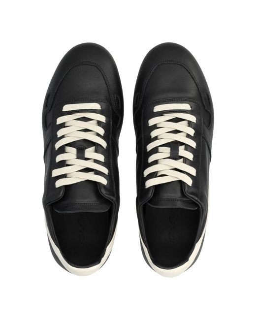 Rick Owens Blue Sneakers
