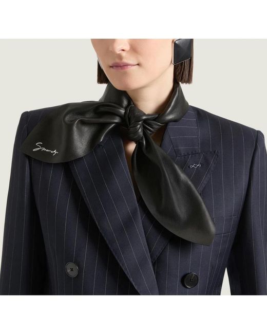 Givenchy Black Schal Aus Leder