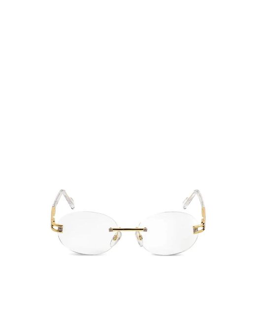 Cazal White Glasses