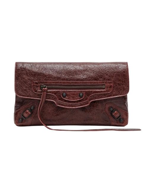 Balenciaga Red Clutches