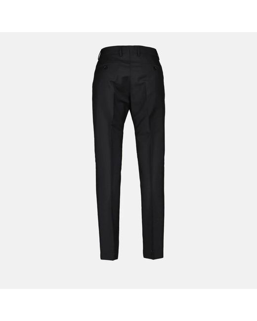 AMI Black Suit Trousers for men