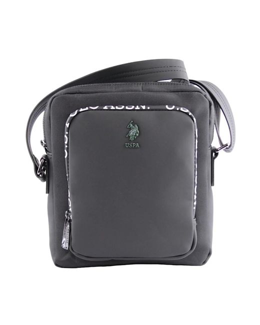 U.S. POLO ASSN. Gray Cross Body Bags for men