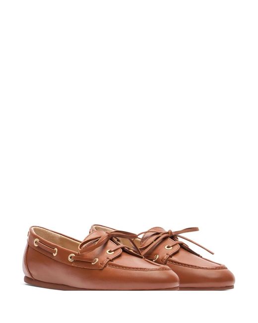 Stuart Weitzman Brown Sailor Shoes