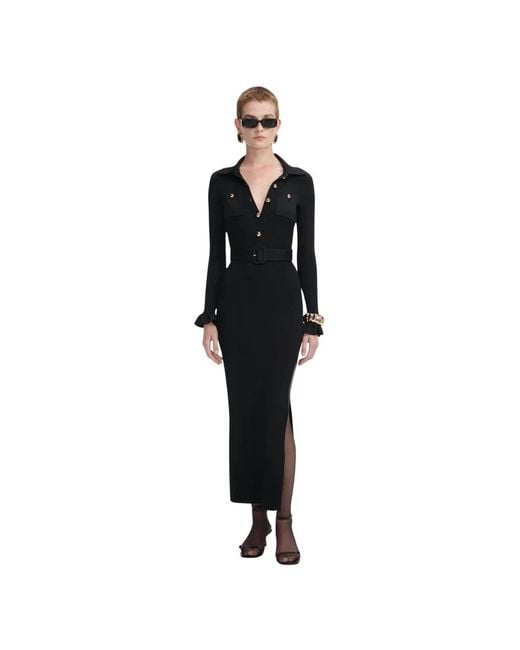 Self-Portrait Black Maxi Dresses