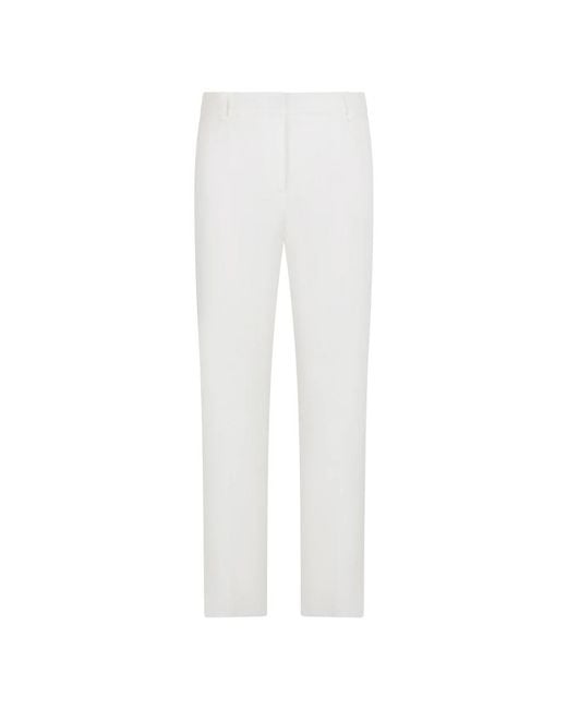 Weekend by Maxmara White Slim-Fit Trousers