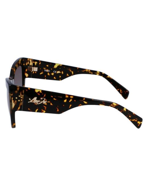 Liu Jo Brown 242 sonnenbrille stilvolle modebrille