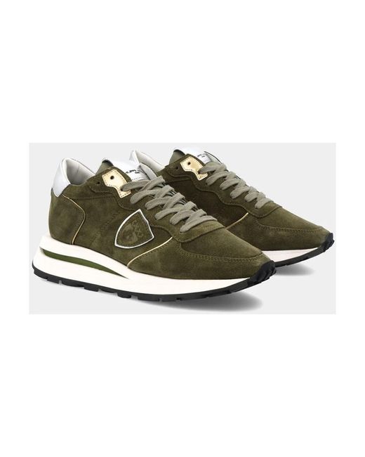 Philippe Model Green Sneakers