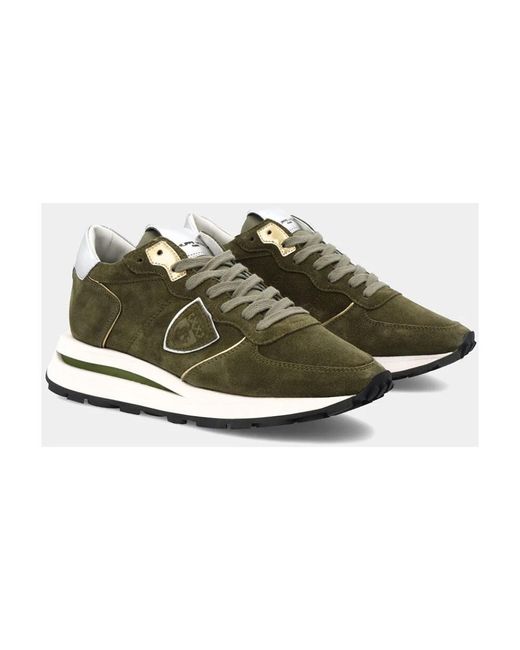 Philippe Model Green Sneakers
