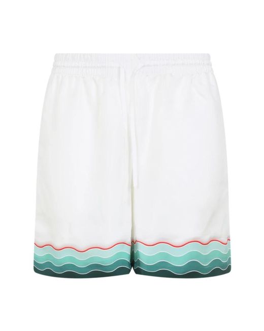 Casual Shorts Casablanca de hombre de color White