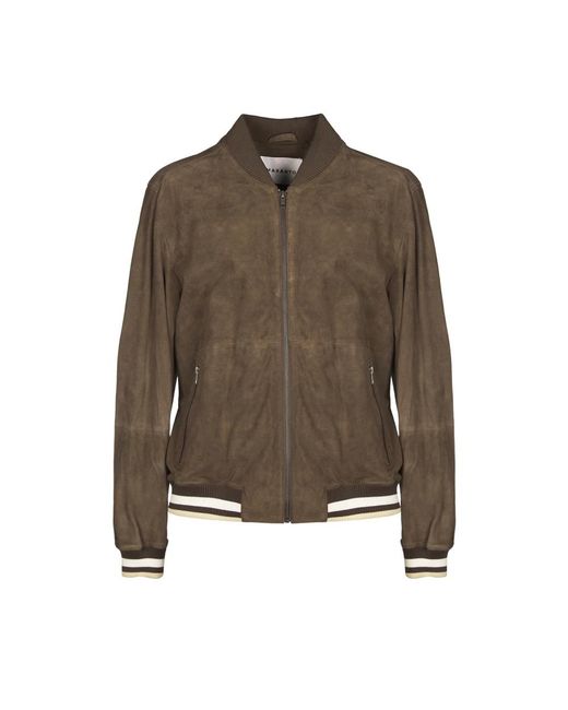 Amaranto Green Bomber Jackets for men