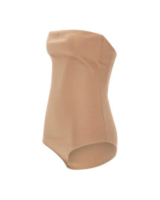 Body Courreges de color Brown