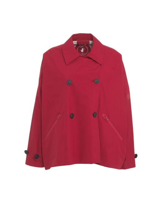 Light Jackets Save The Duck de color Red