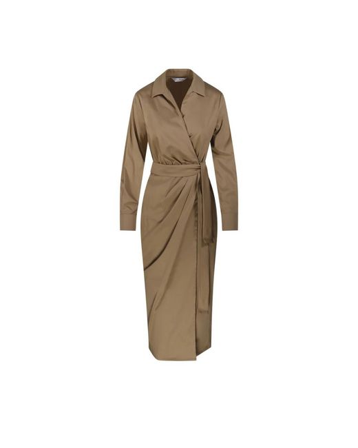 Max Mara Natural Wrap Dresses