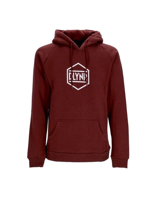 DOLLY NOIRE Red Hoodies for men