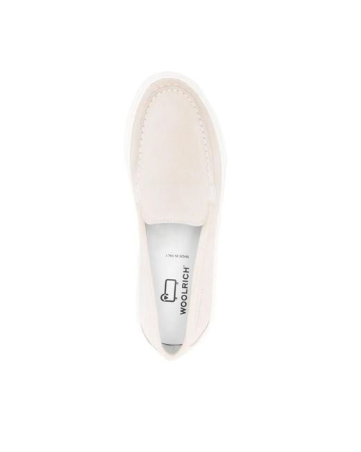 Woolrich White Loafers