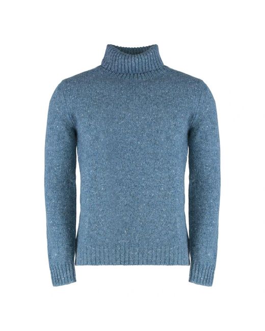 Turtlenecks Moorer de hombre de color Blue