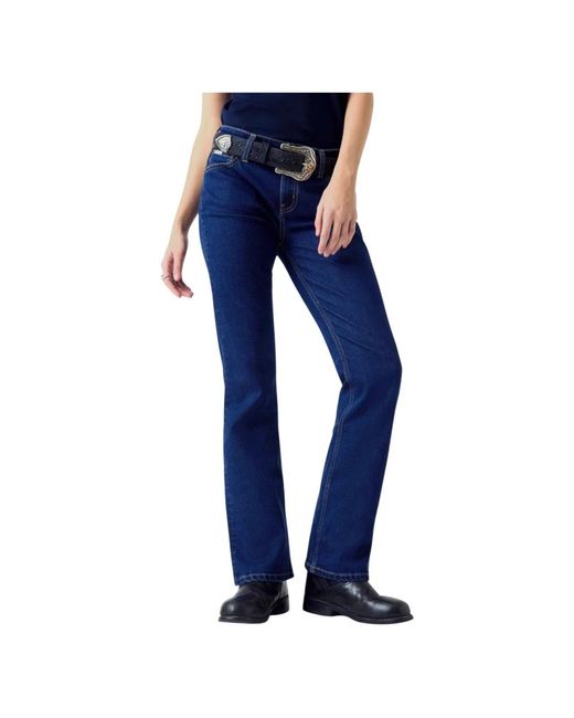 Guess Jeans ,Blauw ,Bootcut Jeans in het Blue