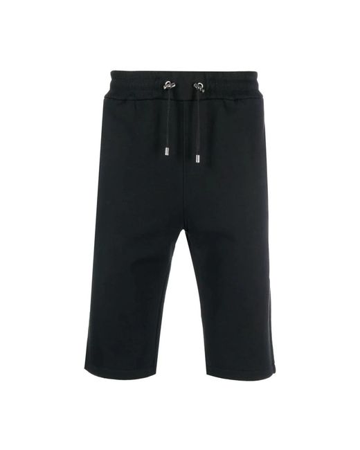 Balmain Black Bermudas for men