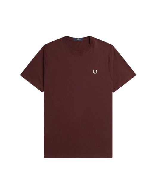 Fred Perry Purple T-Shirts for men