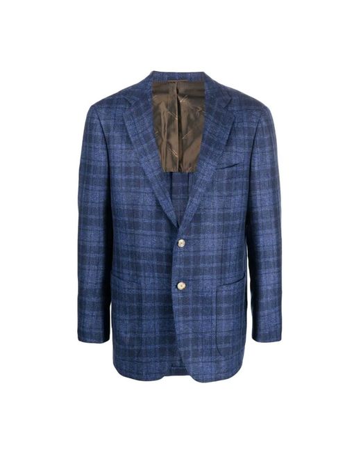 Jackets > blazers Kiton pour homme en coloris Blue