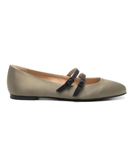 Roberto Festa Gray Ballerina Shoes